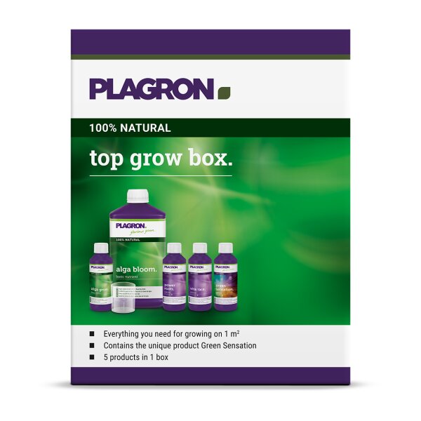 Plagron Top Grow Box | Bio-Düngerset | 100 % Natural