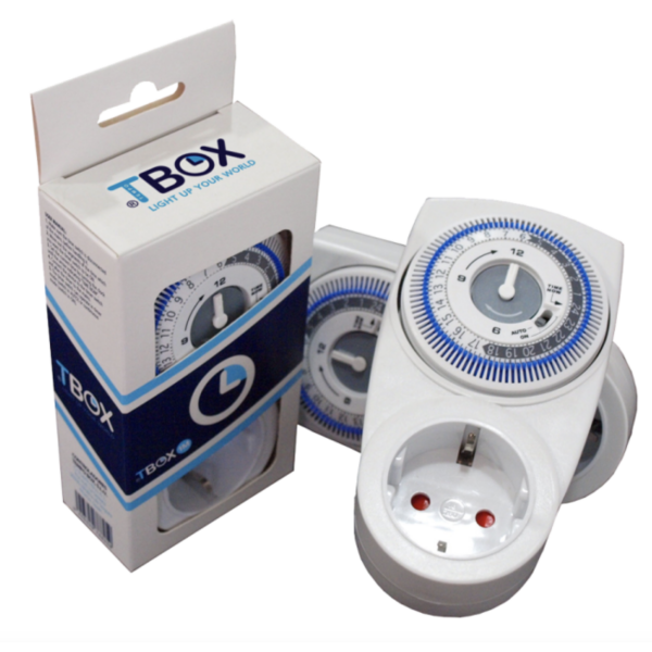 Tempo Box TBOX 1M | mechanische Zeitschaltuhr | 230 V, max. 3500 W, IP20