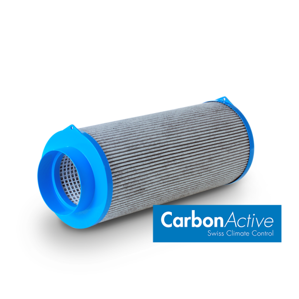 CarbonActive | Standard 500ZL | Aktivkohlefilter | max. 500 m³/h, opt. 400 m³/h | Ø 125 mm, L: 475 mm