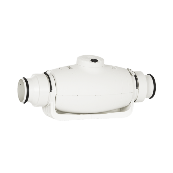 Soler & Palau | TD-250/100 SILENT | 2-stufiger Rohrventilator | Ø 100 mm, 200/250 m³/h | 21/27 W