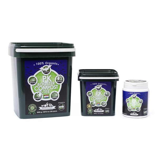BioTabs PK Booster Komposttee | 650 g, 2 kg und 8 kg