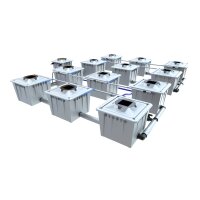 Gebrauchtware | Alien Hydroponics RDWC PRO Silver Series 36 L | Für 16 Pflanzen (Zustand B)