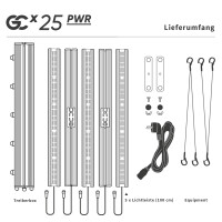 Greenception GCx 25 PWR | LED-Pflanzenlampe | 1000 W