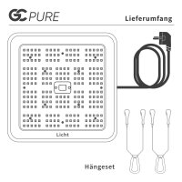 Greenception GC PURE | LED-Pflanzenlampe | 80 W