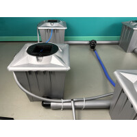 Ausstellungsstück | Alien Hydroponics RDWC PRO Silver Series 20 L | Für 4 Pflanzen (Zustand A+)