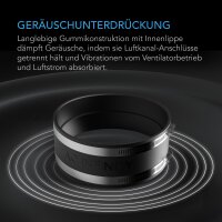 AC Infinity Geräuschreduzierungs-Klemme | 150 mm, mit Edelstahlklemmen